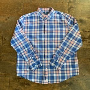 Vinyard Vines Slim Fit Murray Shirt Long Sleeve Button Down Mens XL  Blue Pink